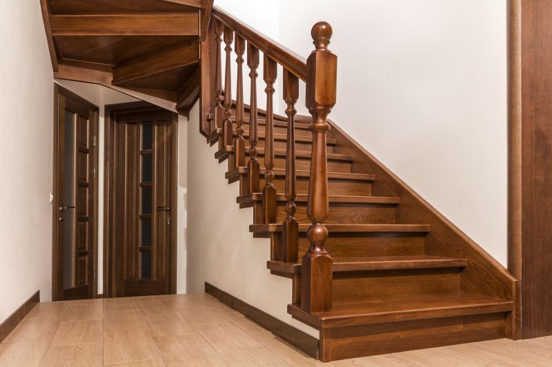 Elegant Wood Staircase